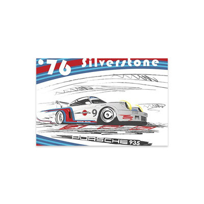" Porsche 911 1974 Silverstone " by Fly Graphics