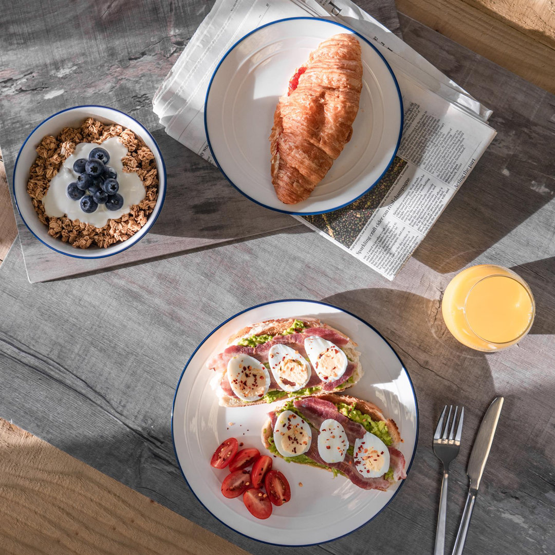 Porcelain Dinnerware - Service for 6