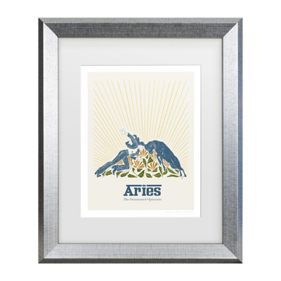Bolog Jenny Liz Rome Jlr Aries Matted Framed Art