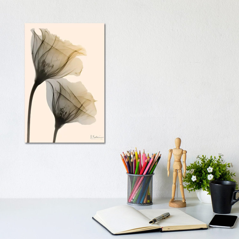 Neutral Lovers I by Albert Koetsier - Wrapped Canvas Print, 20.32 cm H x 30.48 cm W