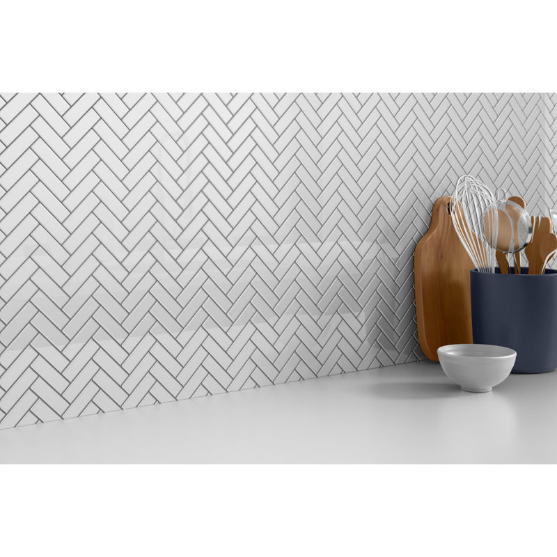 Charisma Delight 10 in. x 13 in. Glossy Glass Wall Tile (17.08 sq. ft./Case), Finesse