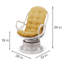 Fauteuil d'appoint pivotant en rotin Melbourne-480154085-526825018
