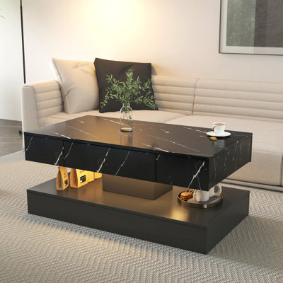 16.93In High Led Coffee Table, Coffee Table