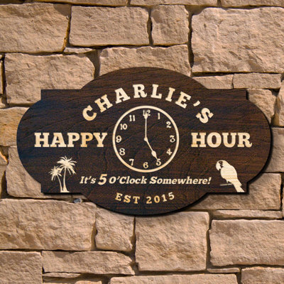 Décoration murale Happy Hour