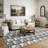 Premium Machine Washable Mayfield AMF2417 Geometric Rug-1814524230-1814524255