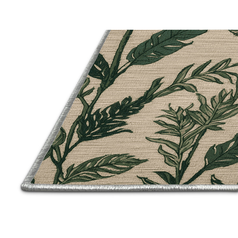  Tapis lavable Purslane, Rond 8 pi