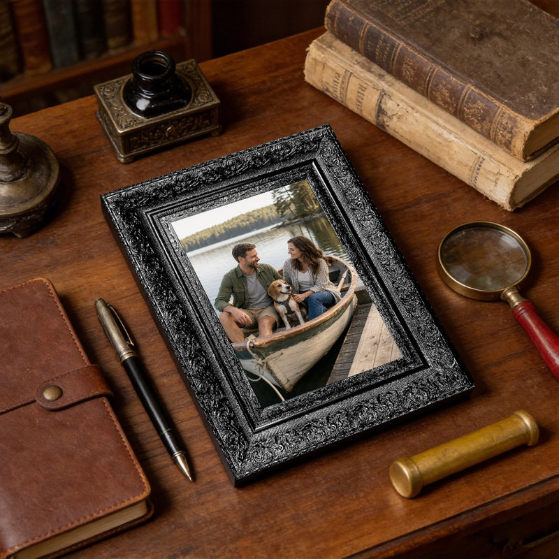 Cadre de table noir 1 PC 11 "x 14" avec cadre PS léger, Black, 1, 11" x 14"