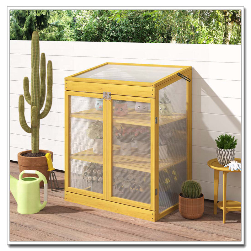Serre à cadre froid en bois Greenhouse
