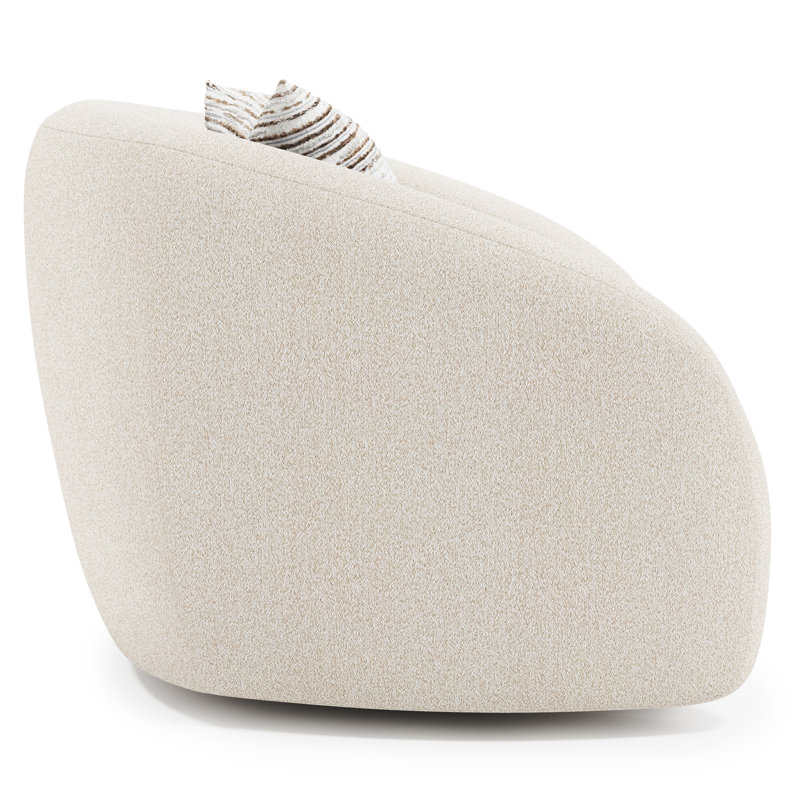 Swivel Barrel Chair