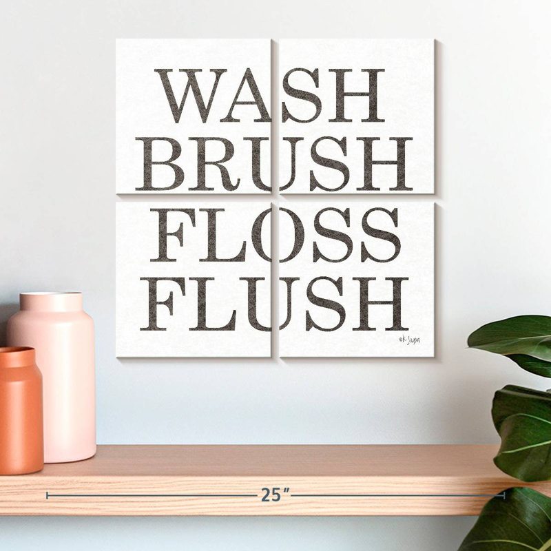 Tergel Wash Brush Floss, H 18 po x l 18 po