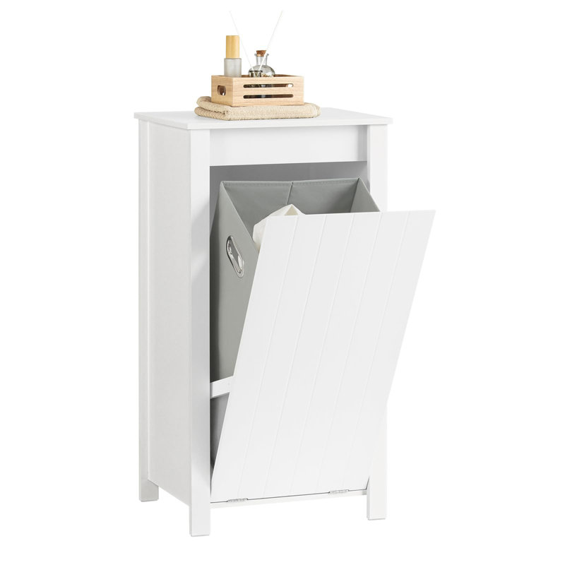 Wood Cabinet Laundry Hamper