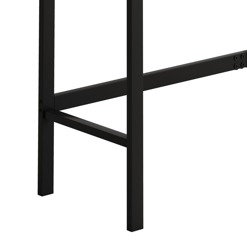 Table de salle à manger moderne de conception moderne avec 3 tabourets gris et noirs, solution d'économie d'espace, panneau de cuisine et tabourets, plateau de table à blocs de couleur unique, fabrication, tabouret suspendu, facile à nettoyer