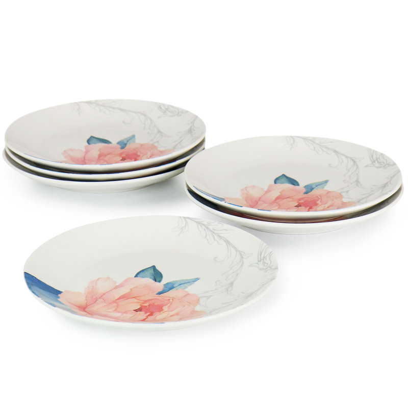 Martha Stewart 8in Ceramic 6pc Dessert Plate Set