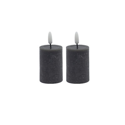 Ensemble de bougies sans flamme 2 pièces