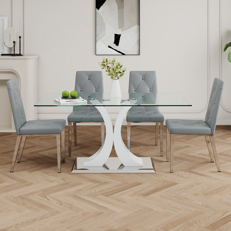 Modern Style Glass Table