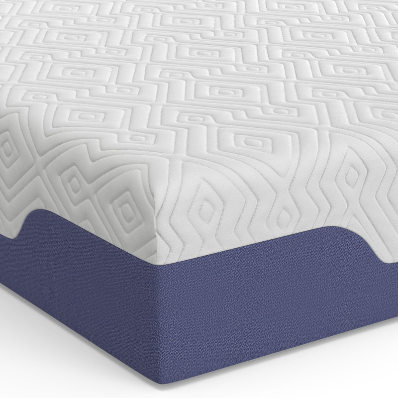 Vibe Supreme Cooling Hybrid Memory Foam Mattress | Bed-In-A-Box, Queen, 12"