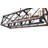 Spiro 5 - Light Wood Dimmable Kitchen Island Geometric Chandelier