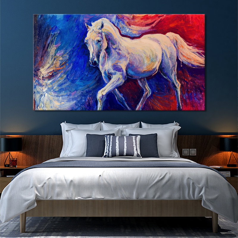 Horse - Wrapped Canvas Art Prints, 31cm H x 51cm W x 2cm D