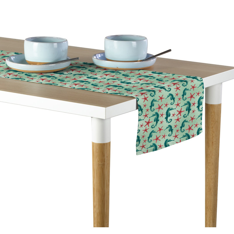 Lamplough Geometric Table Runner, 72" x 12"