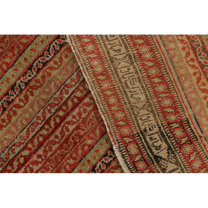 Antique One-of-a-Kind 4'5X6'2 Hand Knotted Area Rug