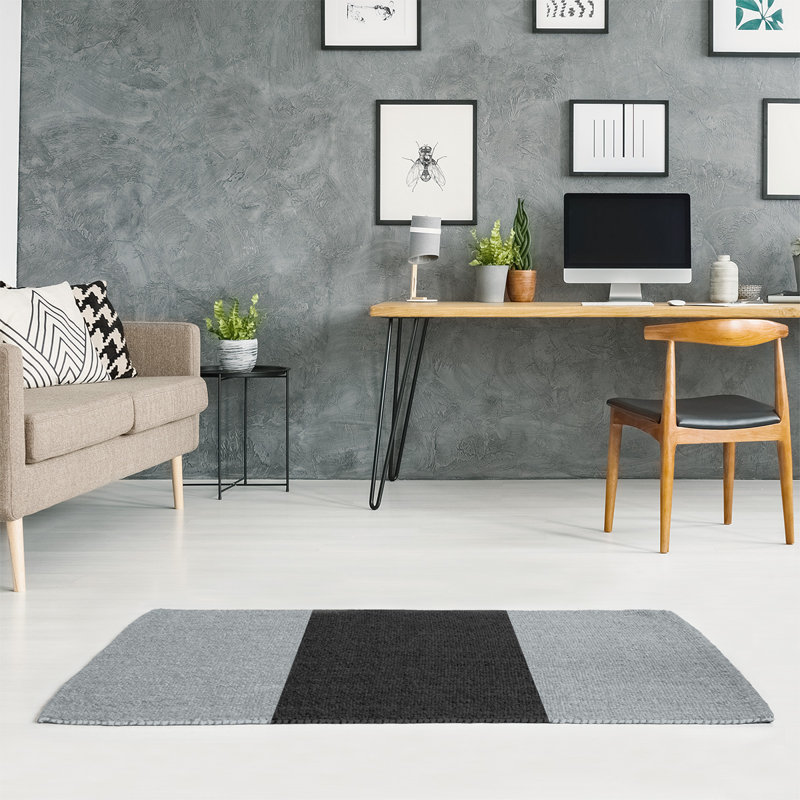 Striped Indoor Rug, Rectangle 5' x 7', Yes
