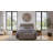 Linen Blend Upholstered Storage Bench