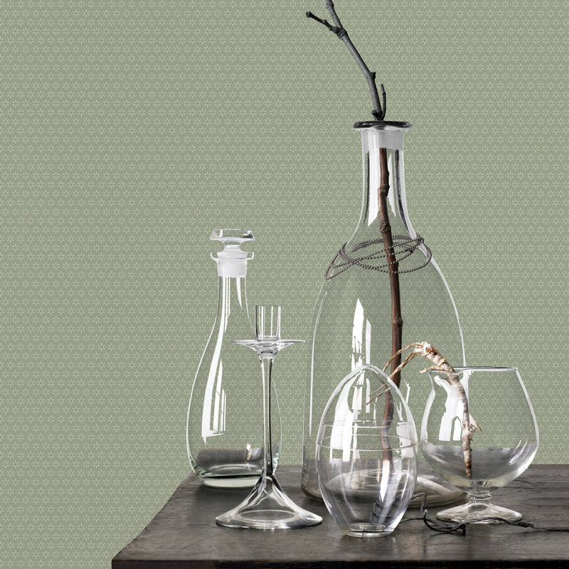 Angastina 10.05m x 53cm Matte Paste the Wall Wallpaper Roll, Green