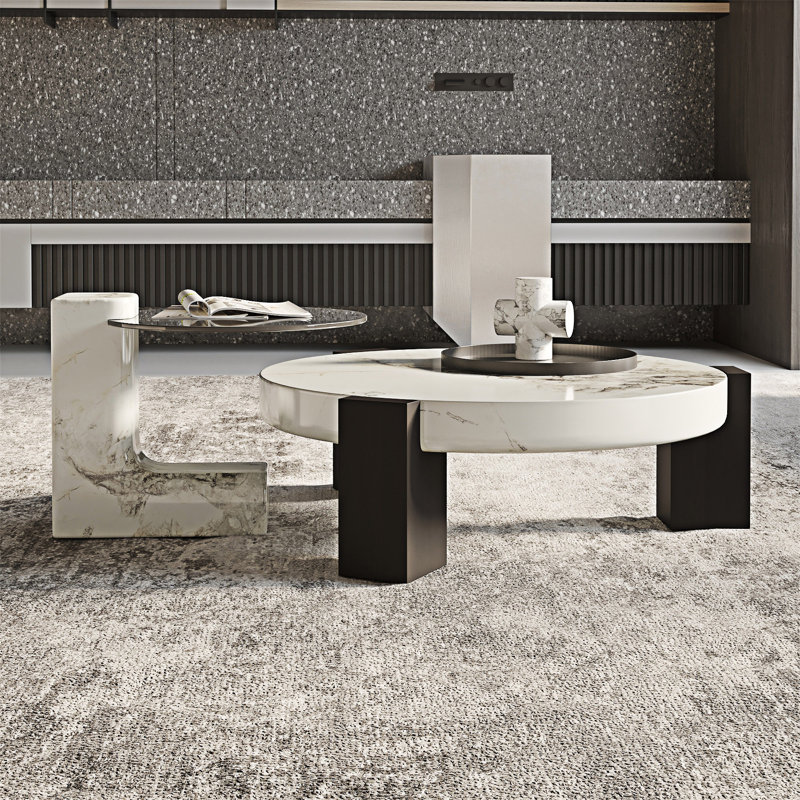 Coffee Table With Side Table
