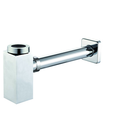 Square Decorative Bottle P-Trap
