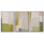 Ensemble de 3 pièces encadrées sur toile Indigo Blush And Gold I-97792744-97792749