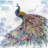 Majestic Peacock with Flowers Tablecloth - Blue Bird Decor