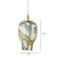 Helen Pendant In Pale Blue Glass-1098340812