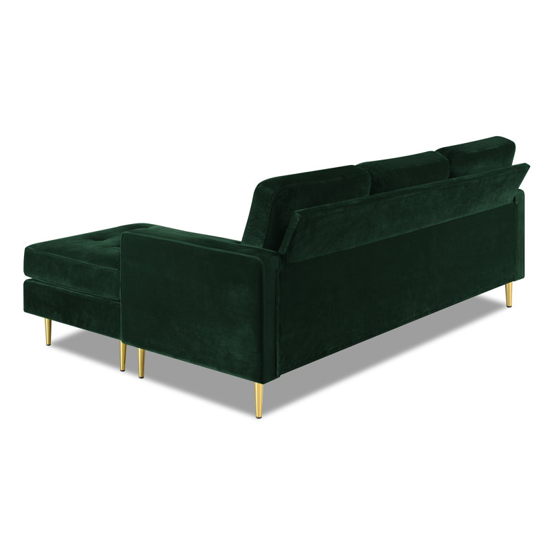 Cooper Reversible Corner Sofa, Hunter Green