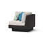 Chaise de terrasse avec coussins Sunbrella Ehrenfried-579895084-579895085