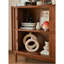 Armoire d'appoint en bois massif exquis et texturé
