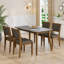 Dining Table with Smart Top in Solid Wood Legs-1239400861