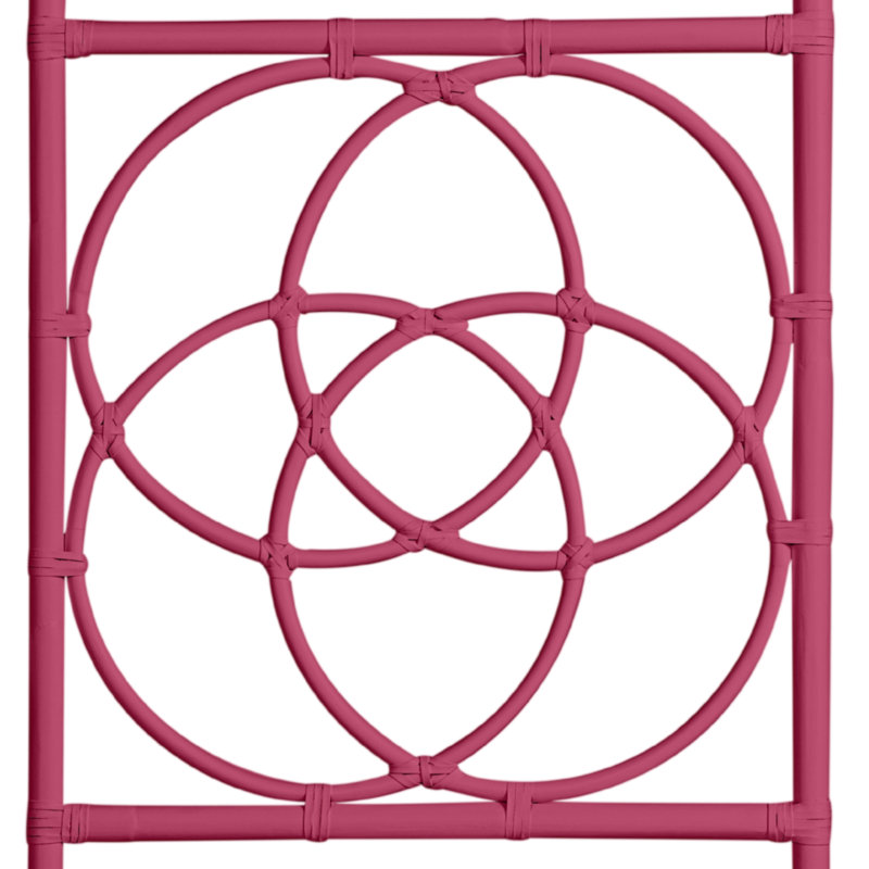 Emilia Platform Bed, Queen, Hot Pink