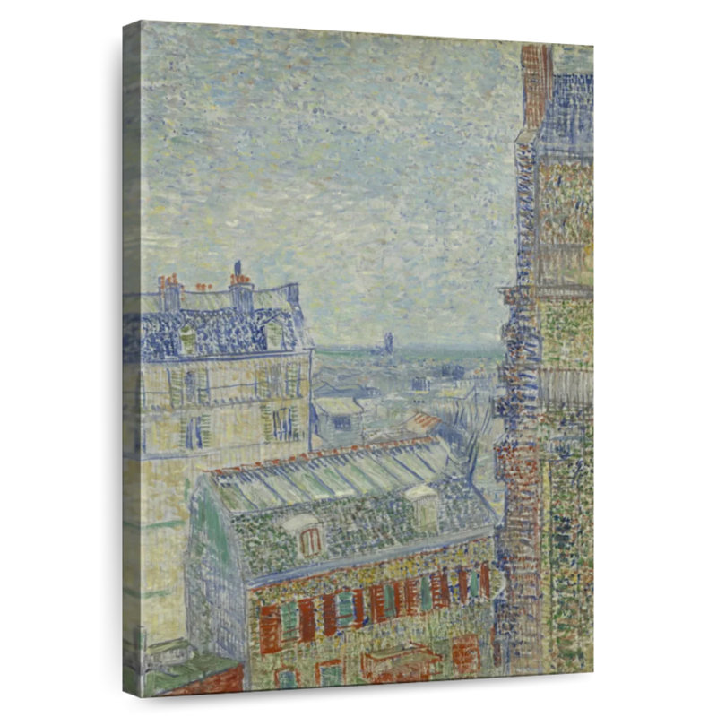 Vue de Sirov depuis l’appartement Theov, H 36 po x l 24 po