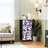 4 Drawer Dresser for Bedroom, Narrow Chest of Drawers, Wooden Top and Study Iron Frame 18"x37.5"-(WxH)
