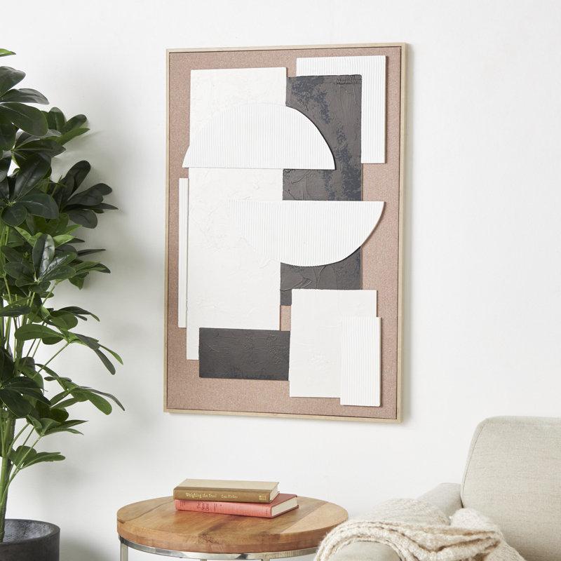 Hamzeh encadré sur bois minimaliste