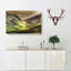 Mountains Of Glencoe In Scotland In Abstract - Wrapped Canvas-55308284