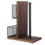 Metal and Wood Napkin Holder