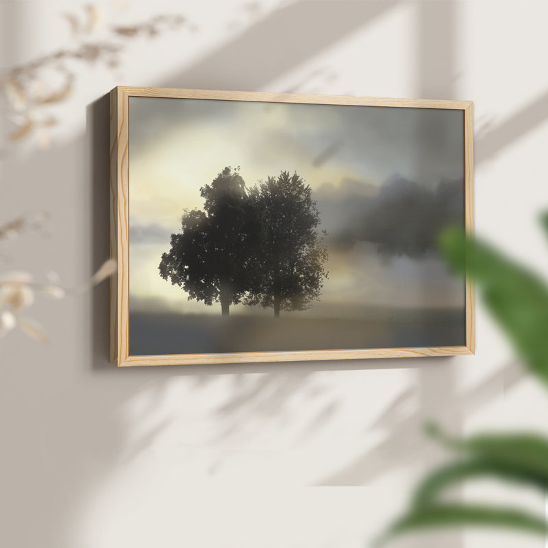 «Misty Morning» - reproduction encadrée - réarmable, Naturel, H 11 po x l 14 po