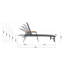 Chaise longue Oaxton
