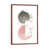 Toile avec cadre en bois brun classique n'est pas disponible