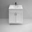Ensemble de meuble-lavabo Shaker avec base pour lavabo 30 po (gris clair / érable / blanc)-98901916