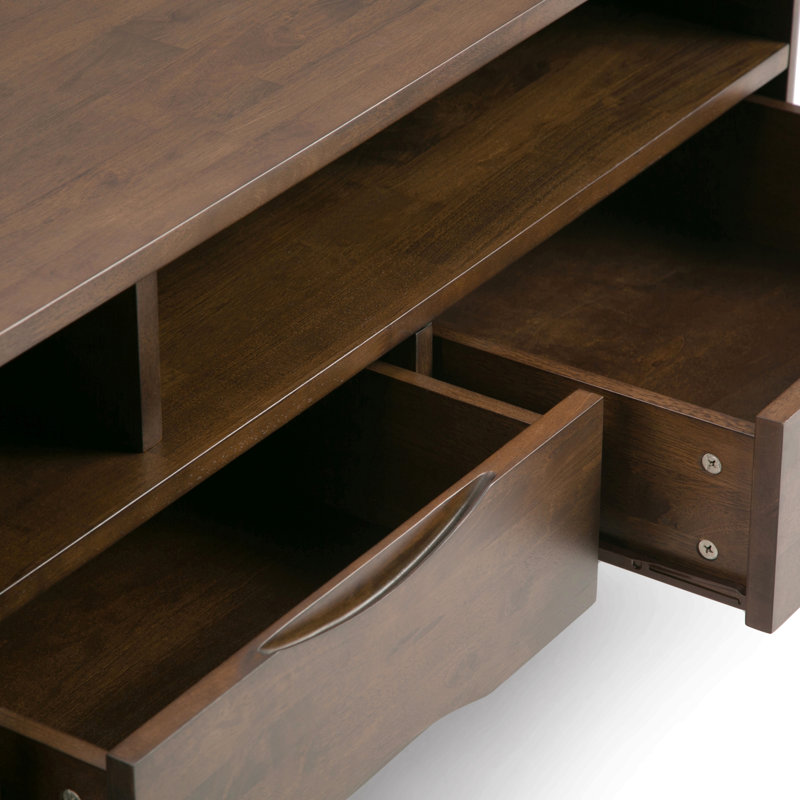 Tv Media Stand - Walnut Brown