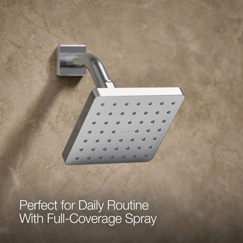 Honesty Rite-Temp Bath and Shower Trim with 1.75 Gpm Showerhead and Lever Handle, Polished Chrome