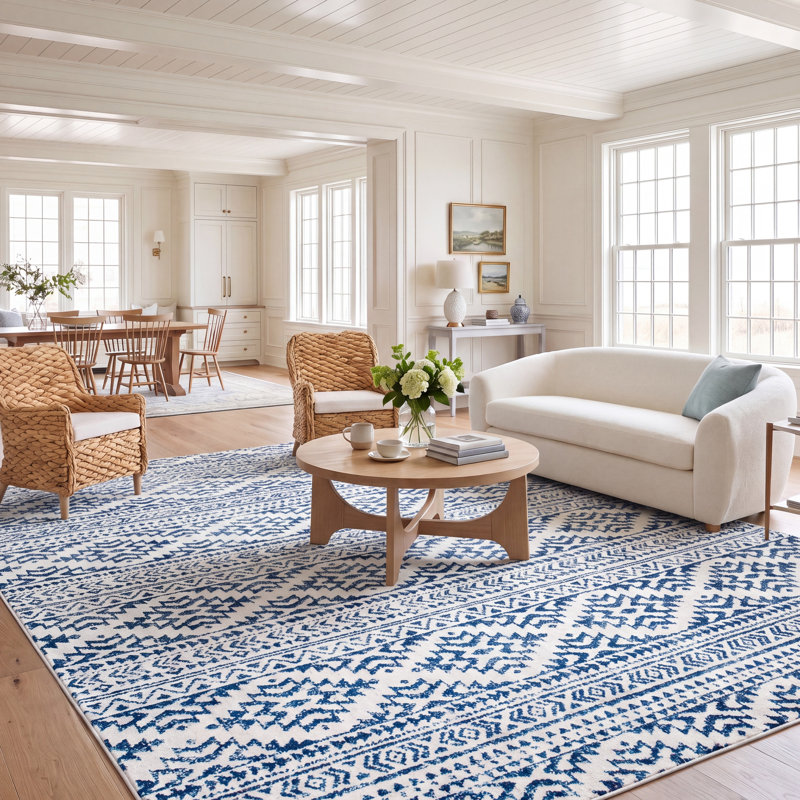 Cobos Performance Geometric Rug, Rectangle 10' x 13'