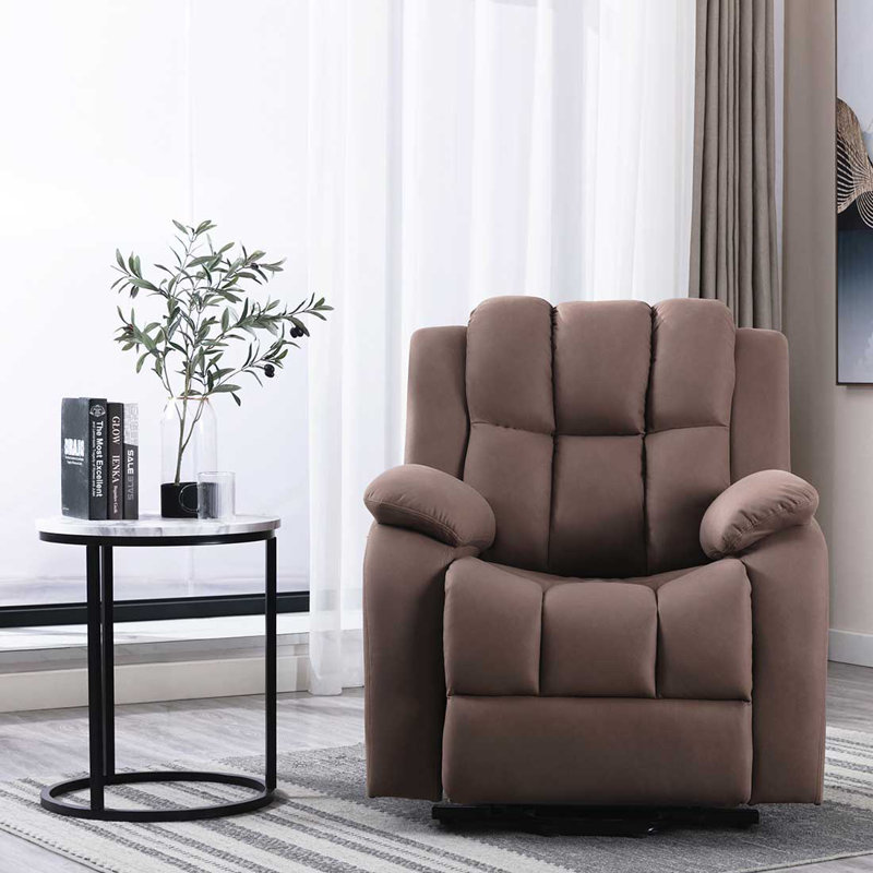 Krikoris Lift Assist Ergonomic Recliner, Mocha